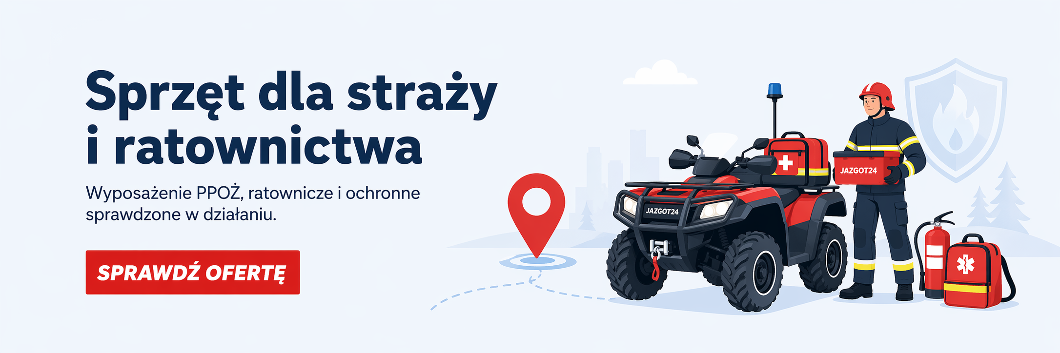 Sprzęt dla straży i ratownictwa