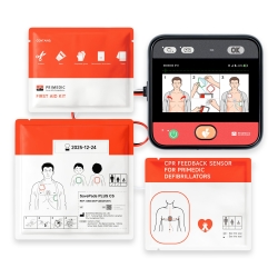 Defibrylator AED Primedic myPAD z wyświetlaczem LCD 4,3", czujnikiem uciśnięć CPR Feedback